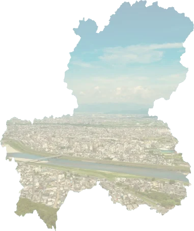 岐阜県内の対応エリア地図